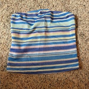 SHEIN Multicolor Knit Fabric